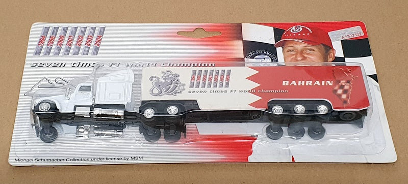 Adtruck 52647 - Peterbilt F1 Truck Bahrain 2005 Michael Schumacher