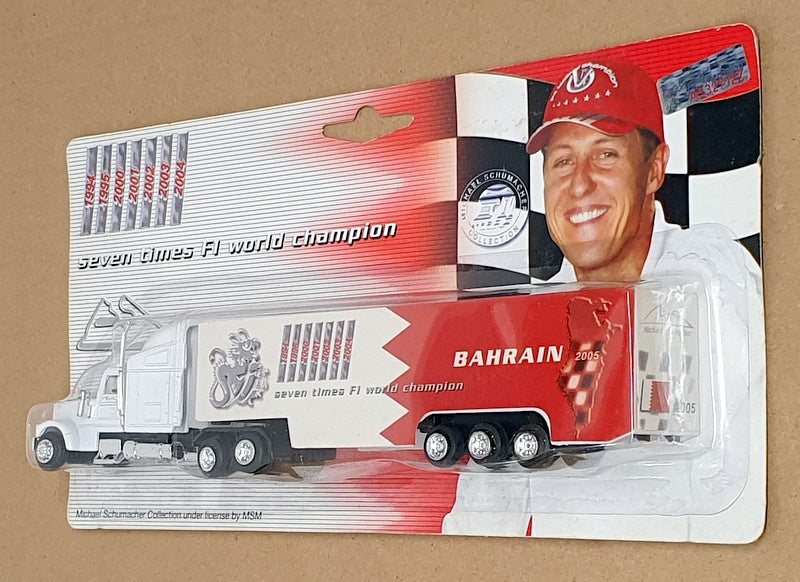 Adtruck 52647 - Peterbilt F1 Truck Bahrain 2005 Michael Schumacher