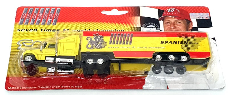 Adtruck 52645 - Peterbilt F1 Truck Spain 2005 Michael Schumacher